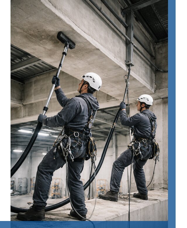 Обеспыливание потолочных конструкций в Фрязине от 260 р. |ВЫСОТНИК-Фрз