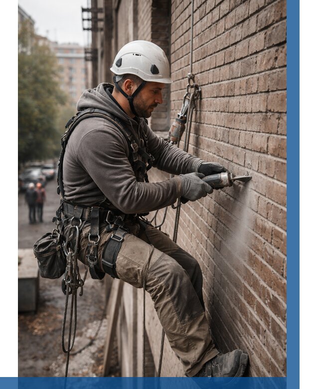 Расшивка кирпичных швов в Фрязине от 623 р. | ВЫСОТНИК-Фрз