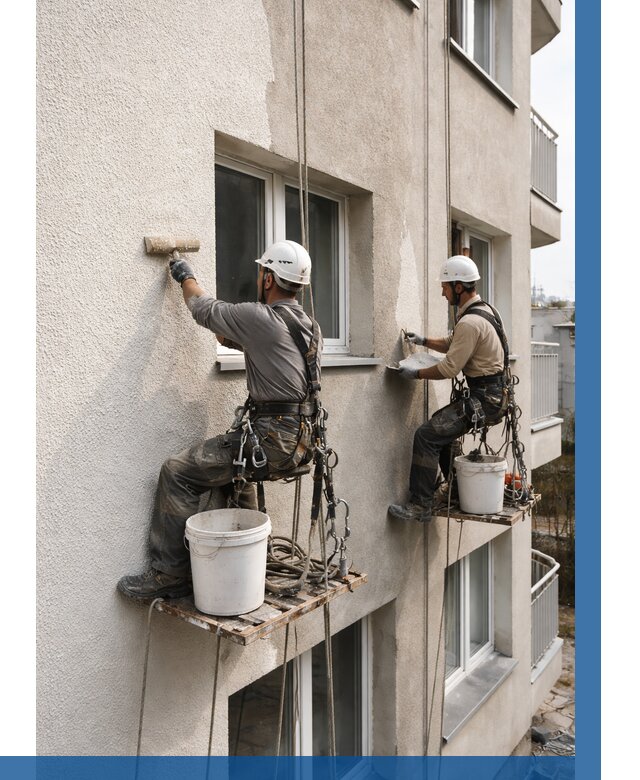 Нанесение короеда на фасад в Фрязине от 467 р. | ВЫСОТНИК-Фрз