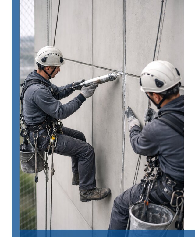 Первичная герметизация швов фасадов и кровель в Фрязине