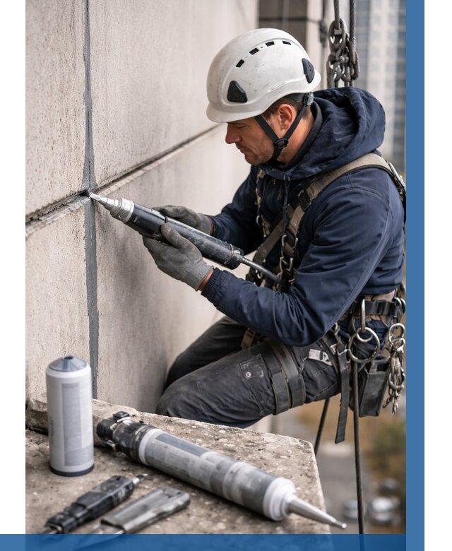 Вторичная герметизация швов в Фрязине от 467 р. | ВЫСОТНИК-Фрз