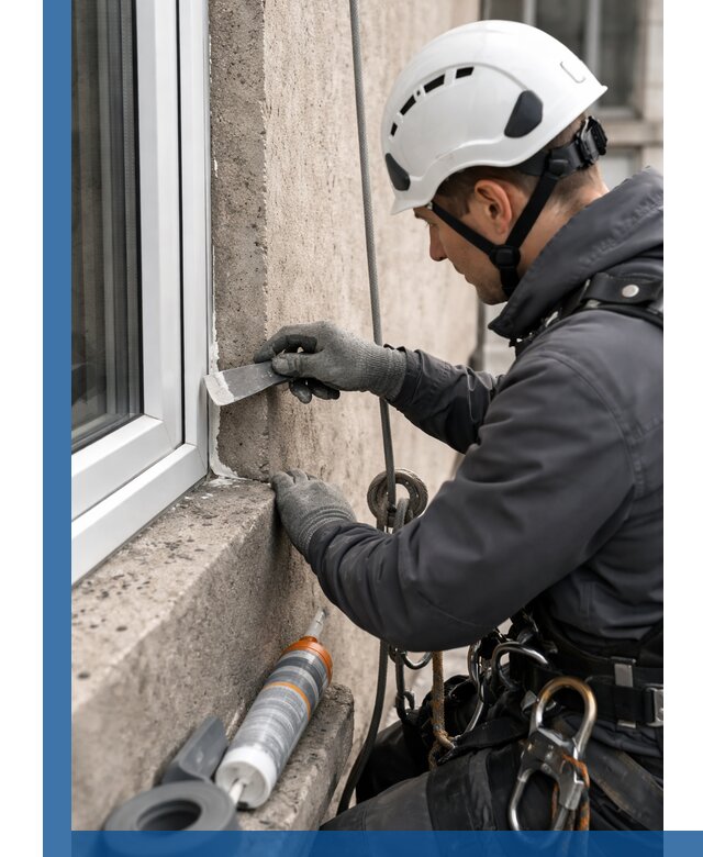 Герметизация монтажных швов окон в Фрязине с гарантией качества