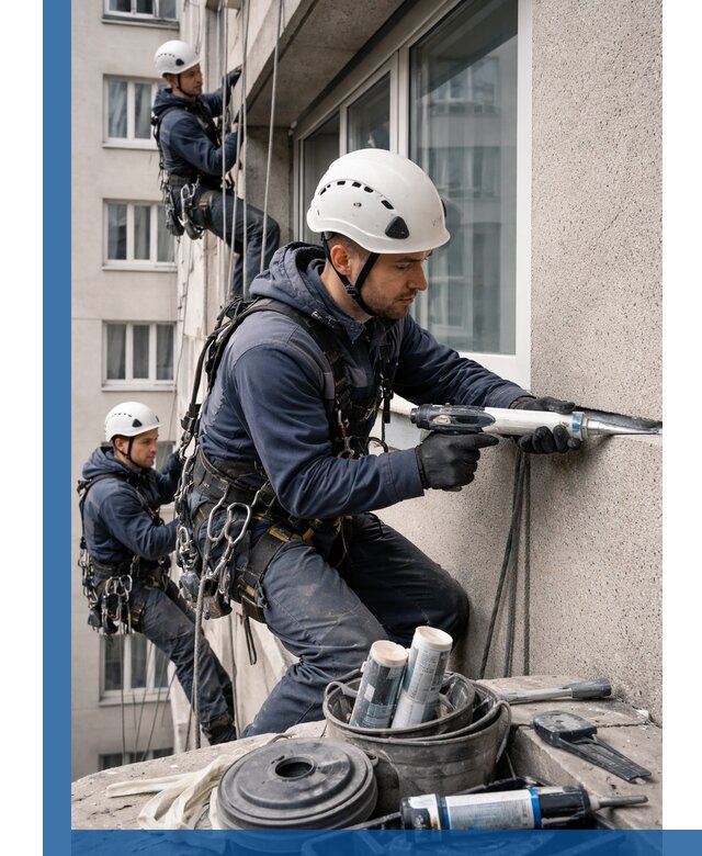 Герметизация швов лоджии в Фрязине профессионально и надежно