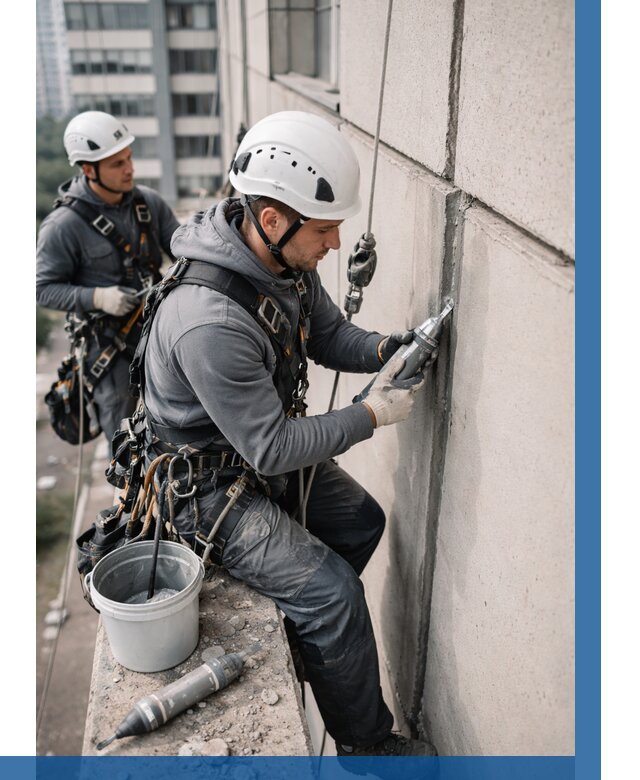 Ремонт деформационных швов здания в Фрязине от 1039 р. | ВЫСОТНИК-Фрз