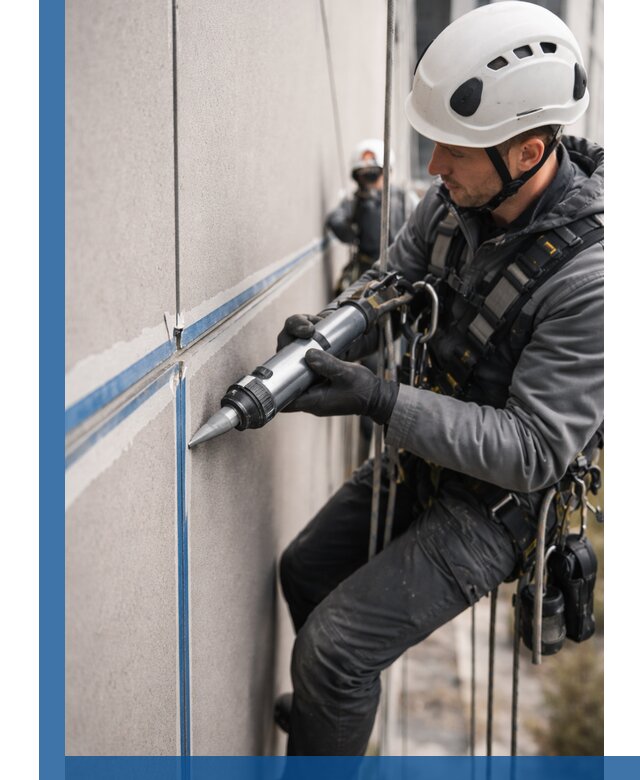 Герметизация стыков фасадных панелей в Фрязине качественно и быстро