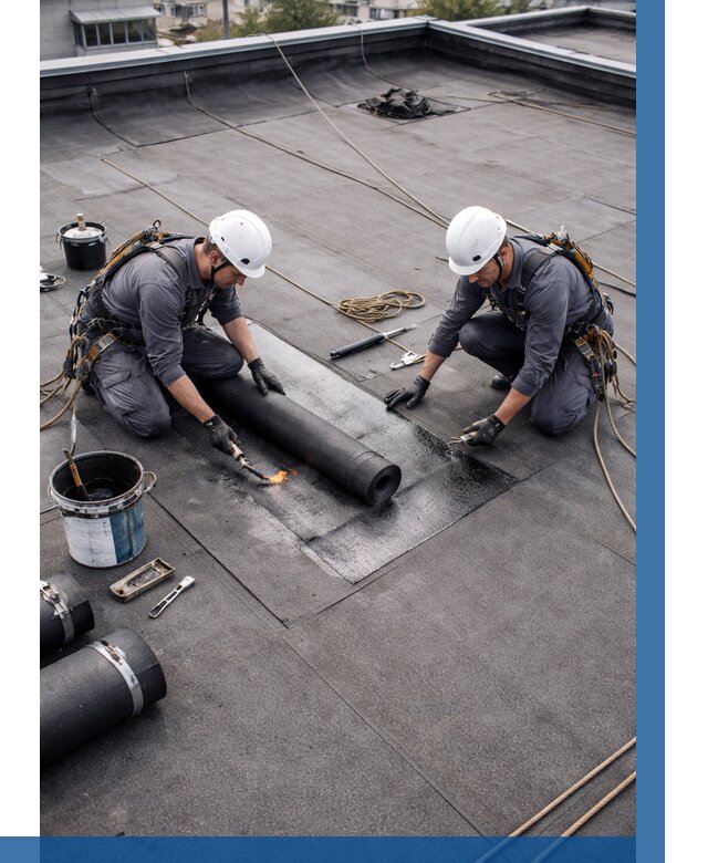 Ремонт мягкой кровли под ключ в Фрязине от 727 р. | ВЫСОТНИК-Фрз