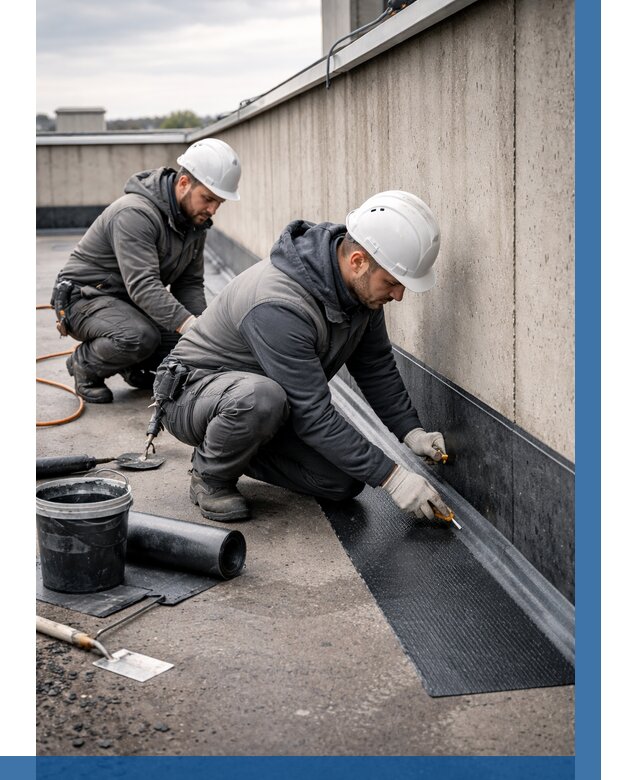 Гидроизоляция примыканий на кровле в Фрязине от 935 р. | ВЫСОТНИК-Фрз