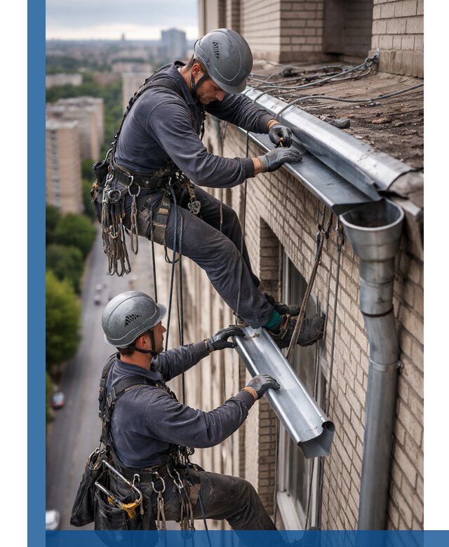 Ремонт водосточных желобов в Фрязине, быстро и качественно