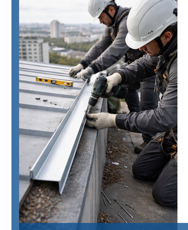 Монтаж капельника на кровле в Фрязине с гарантией качества