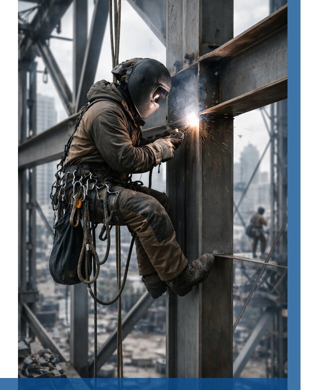 Высотные сварочные работы в Фрязине от 3635 р. | ВЫСОТНИК-Фрз