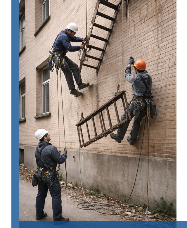 Демонтаж пожарной лестницы в Фрязине быстро и безопасно