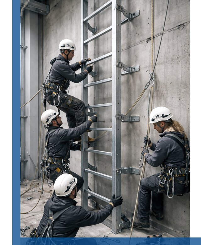 Монтаж металлических лестниц в Фрязине под ключ со гарантией