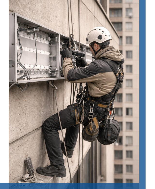 Ремонт вывески на высоте в Фрязине от 4673 р. | ВЫСОТНИК-Фрз