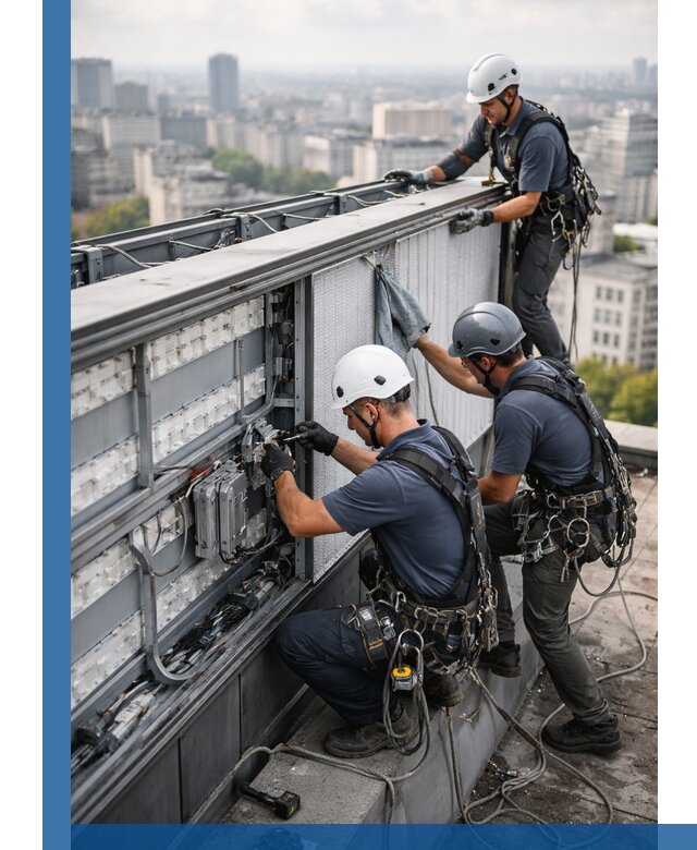 Профессиональное обслуживание крышной рекламы в Фрязине под ключ