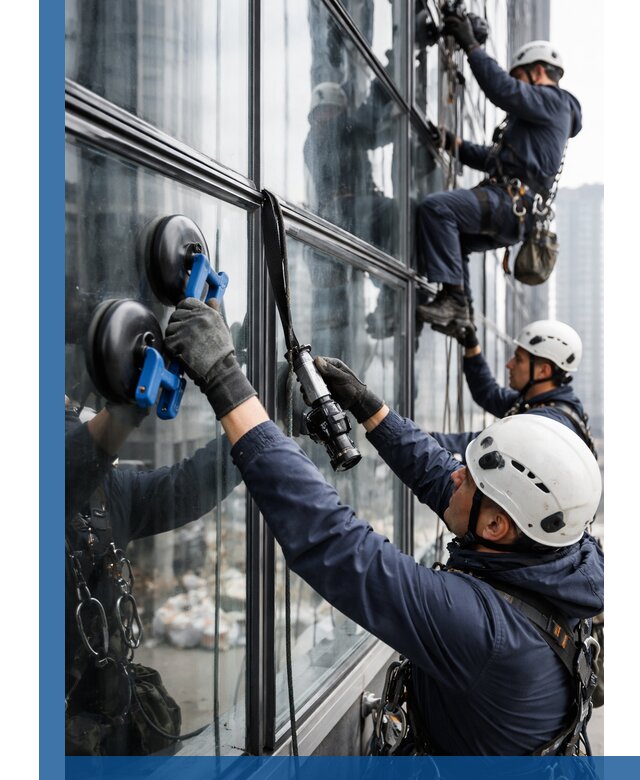 Радиусное остекление фасадов под ключ в Фрязине с гарантиями