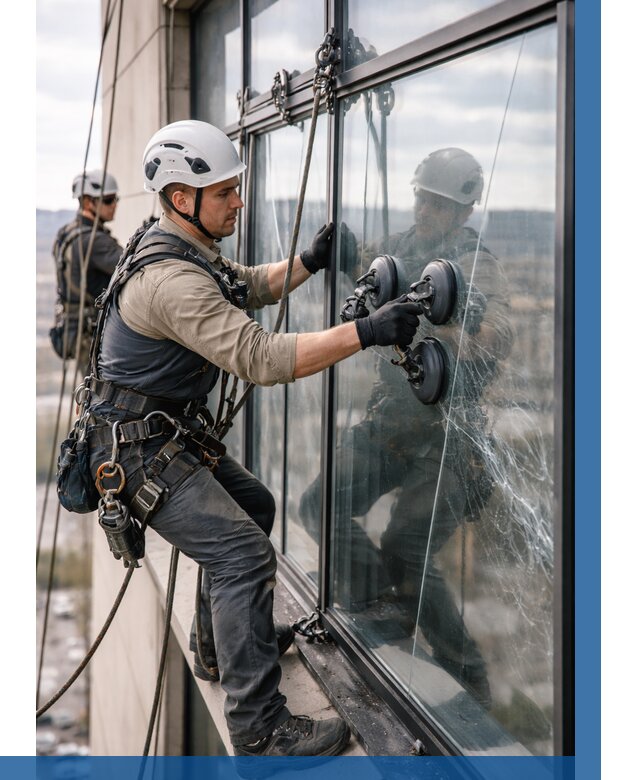 Замена стекла в витраже в Фрязине под ключ от 8827 р. | ВЫСОТНИК-Фрз