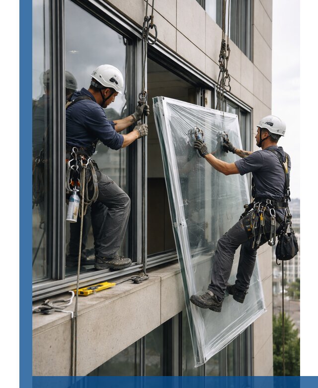 Профессиональная замена стекла в витраже в Фрязине с гарантией