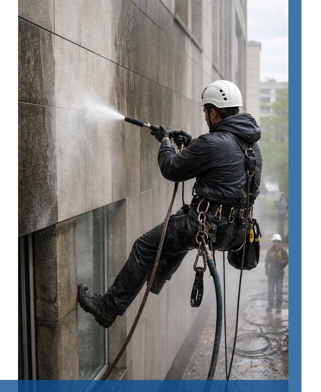 Гидроструйная очистка поверхностей в Фрязине от 883 р. | ВЫСОТНИК-Фрз