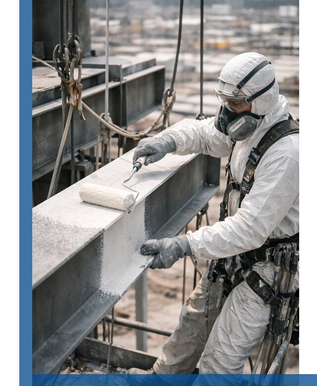 Профессиональная огнезащитная обработка металлоконструкций в Фрязине