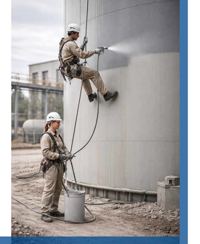 Покраска резервуаров в Фрязине от 1246 р. | ВЫСОТНИК-Фрз — заказать