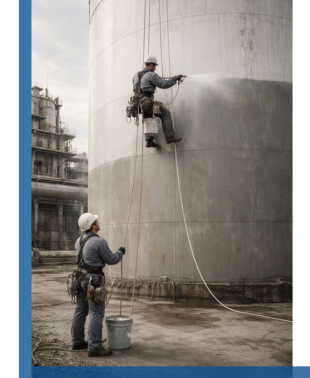 Покраска стальных резервуаров и емкостей в Фрязине профессионально