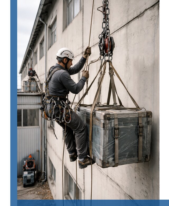 Подъем грузов на высоту в Фрязине для промышленных объектов