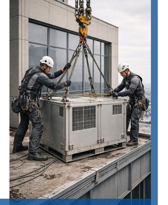 Такелажные работы на высоте в Фрязине от 8308 р. | ВЫСОТНИК-Фрз