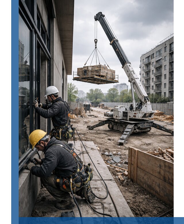 Аренда крана Пионер в Фрязине для строительных работ