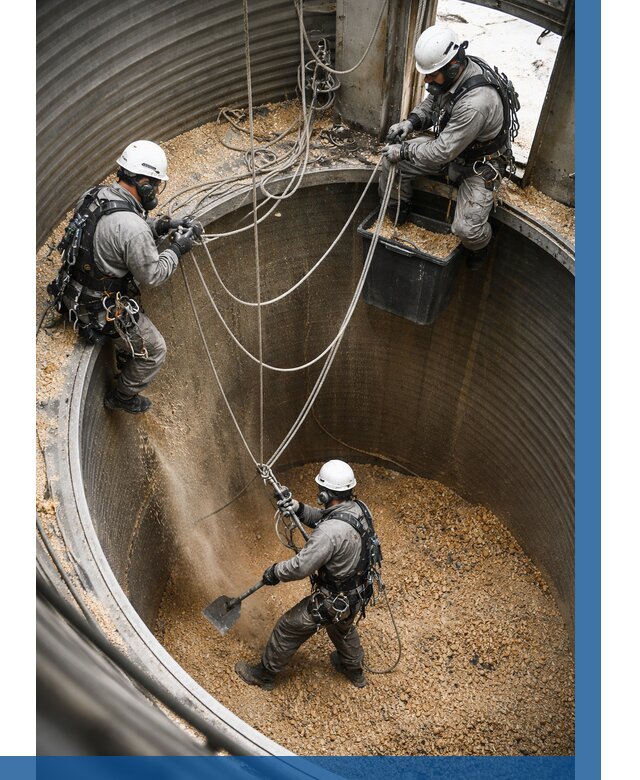 Чистка зерновых бункеров в Фрязине от 12462 р. | ВЫСОТНИК-Фрз