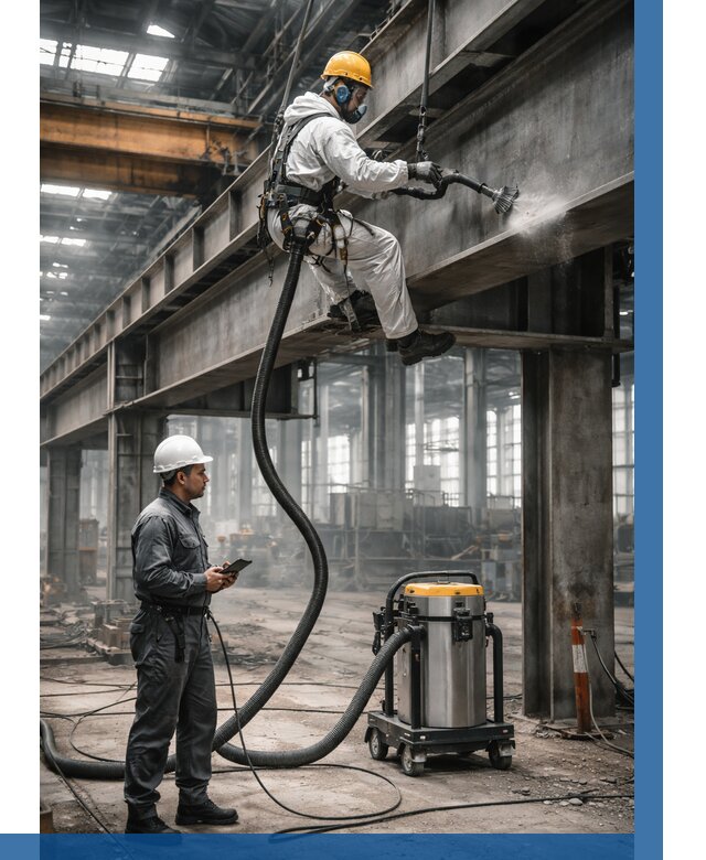 Обеспыливание конструкций в цехе в Фрязине от 4362 р. | ВЫСОТНИК-Фрз