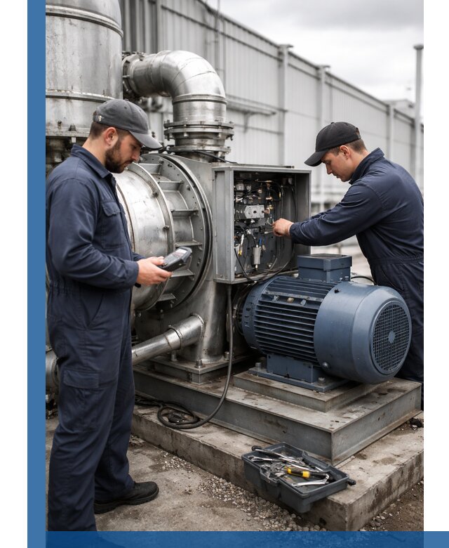 Техническое обслуживание промышленного оборудования в Фрязине