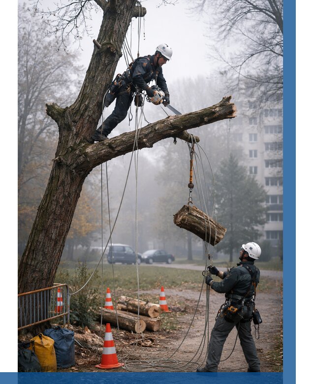 Удаление аварийных деревьев в Фрязине от 15578 р. | ВЫСОТНИК-Фрз