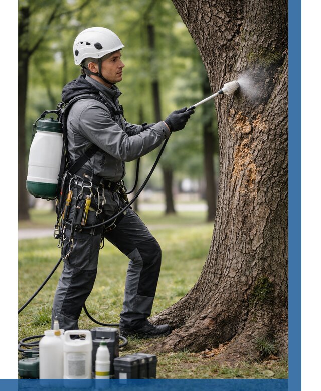 Обработка деревьев от вредителей в Фрязине от 4673 р. | ВЫСОТНИК-Фрз