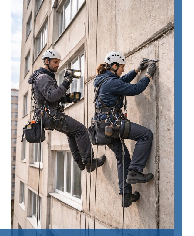 Обследование межпанельных швов в Фрязине от 1869 р. | ВЫСОТНИК-Фрз