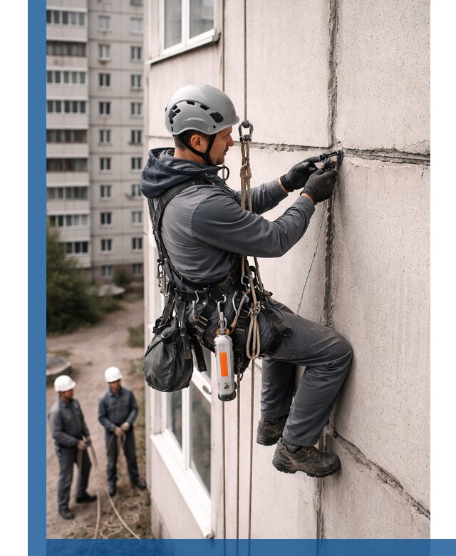 Обследование межпанельных швов и герметизация в Фрязине