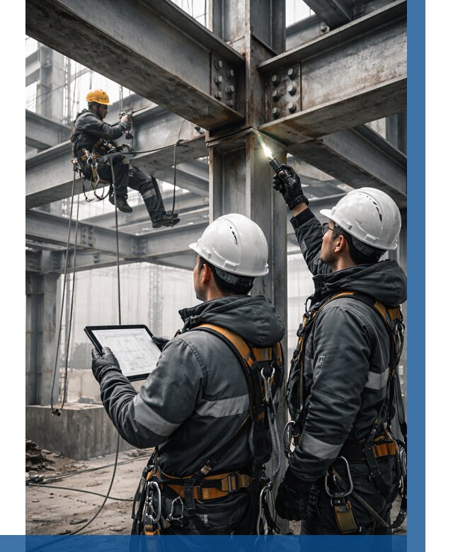 Обследование металлоконструкций в Фрязине от 5712 р. | ВЫСОТНИК-Фрз